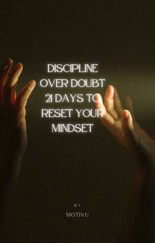 Discipline Over Doubt: 21 Days to Reset Your Mindset By Motivu